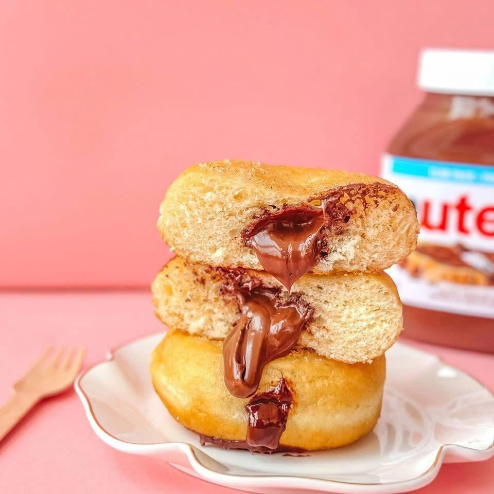 Cinnamon Sugar Nutella Filled