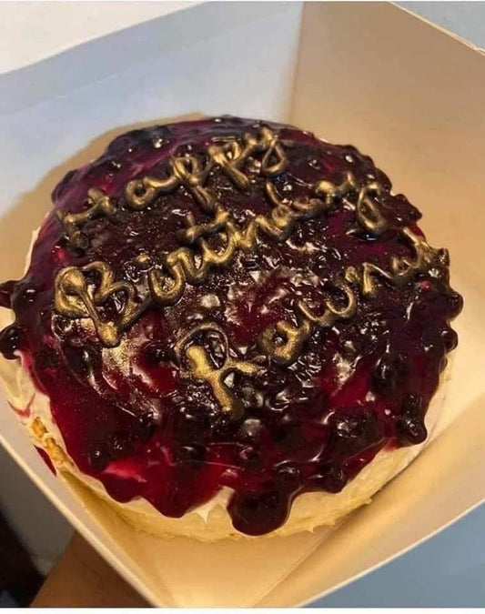 Japanese Souffle Cheesecake(Blueberry Edition-1pound)