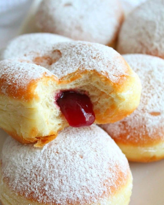 Strawberry Jelly Filled Doughnut
