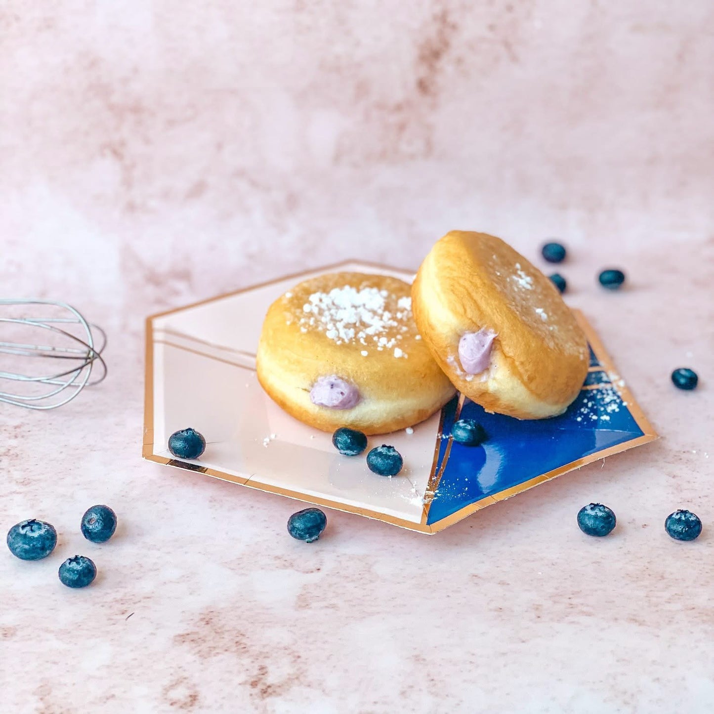Blueberry Cheesecake Doughnut