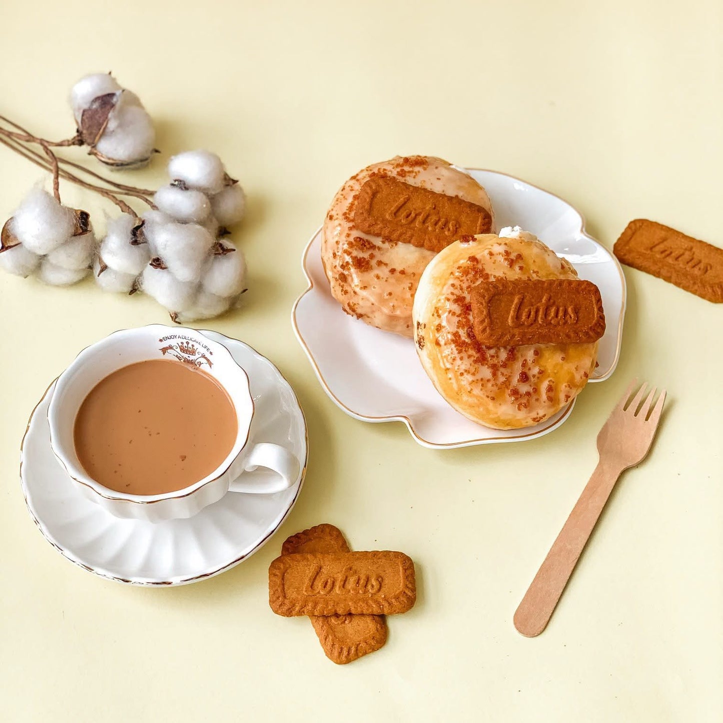 Biscoff Doughnut