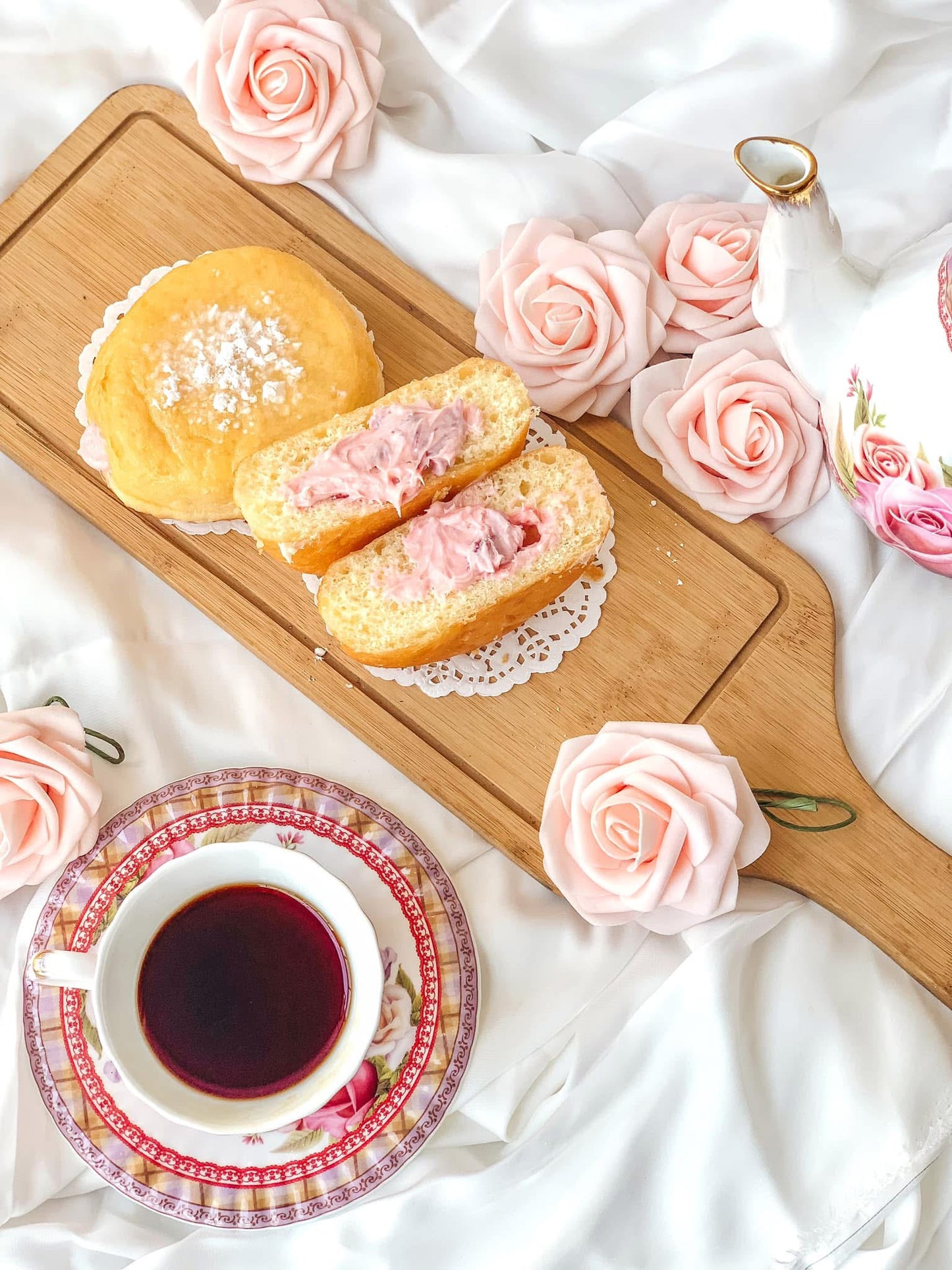 Strawberry Cheesecake doughnut